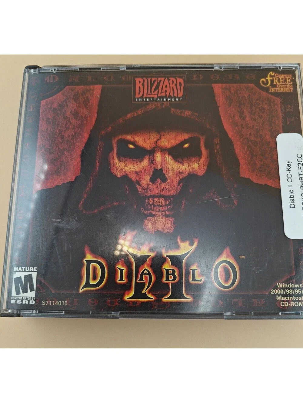 Diablo II PC Game Jewel Case Only With CD Key